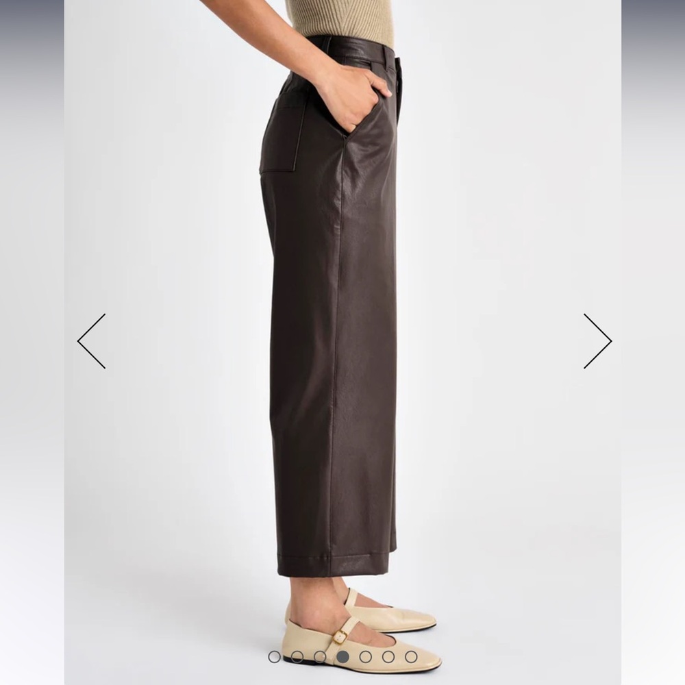 Splendid Vegan Leather Ankle Trousers - Size 2 and 4, with and without tags